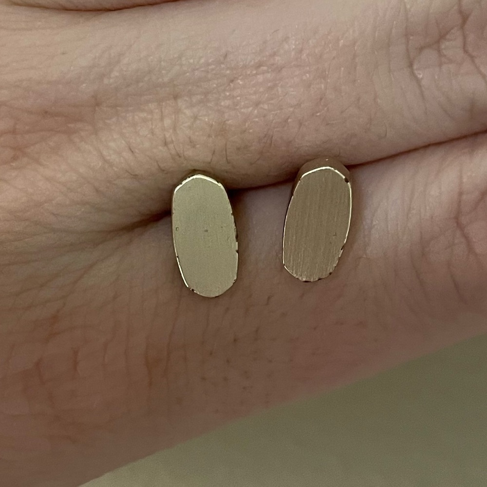 Kendra Scott Gold Barrett Studs